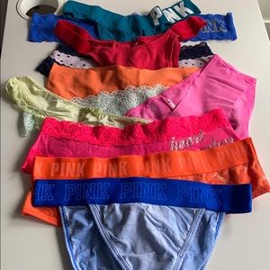 Set of 13 PINK/VS Panties